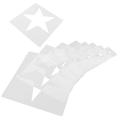 HOMSFOU 16 Stück Pentagramm-Vorlage gemalte Vorlagen Schablonen zum Malen geometrische Schablone Bausatz scrapbook schablonen filges große Schablonen kleine Schablonen das Haustier von HOMSFOU