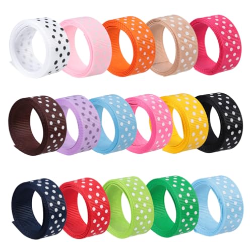 HOMSFOU 16 Stück Polyester gedrucktes Band Haarbänder Pastell Verpackung über farbig Nähen Kunsthandwerk Blau dünnes Band Streifen haarschmuck handgefertigte Bänder Stoffband Geschenkband HOMSFOU 16 Stück Polyester gedrucktes Band Haarbänder Pastell Verpackung über farbig Nähen Kunsthandwerk Blau dünnes Band Streifen haarschmuck handgefertigte Bänder Stoffband Geschenkband von HOMSFOU