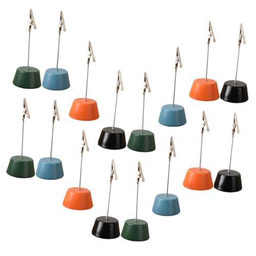 HOMSFOU 16 Stück Teiliges Bunte Holz Notizhalter mit Stabilem Sockel Multifunktionale Tischkartenhalter für Fotos Memo Notizen Dekorative Clips für Büro und Zuhause HOMSFOU 16 Stück Teiliges Bunte Holz Notizhalter mit Stabilem Sockel Multifunktionale Tischkartenhalter für Fotos Memo Notizen Dekorative Clips für Büro und Zuhause von HOMSFOU