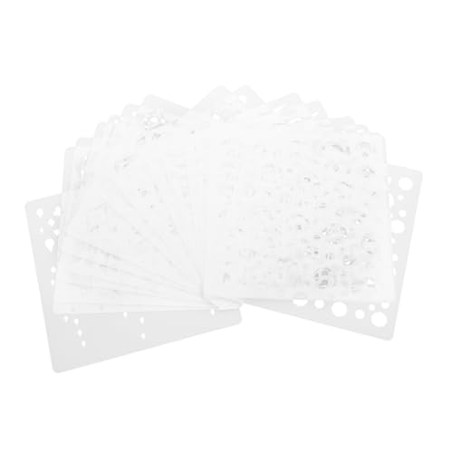 HOMSFOU 16 Stück Teiliges Geometrische Malschablonen Pet Wiederverwendbare Schablonen für Kreative Kinderprojekte für Malen Basteln Wanddekoration und Mehr HOMSFOU 16 Stück Teiliges Geometrische Malschablonen Pet Wiederverwendbare Schablonen für Kreative Kinderprojekte für Malen Basteln Wanddekoration und Mehr von HOMSFOU