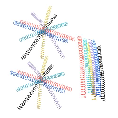 HOMSFOU 18 Stück Bindungsring Bindemaschine Spiralspulenbinder Ringordner für lose Blätter Spiral-Notizbuch-Bindungsspule sortiert Buchbinderbedarf Organizer-Ordner Plastik HOMSFOU 18 Stück Bindungsring Bindemaschine Spiralspulenbinder Ringordner für lose Blätter Spiral-Notizbuch-Bindungsspule sortiert Buchbinderbedarf Organizer-Ordner Plastik von HOMSFOU