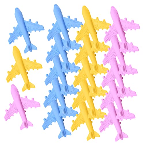 HOMSFOU 18 Stück Teiliges Radiergummis in Flugzeugform Bunte Schulmaterialien für Partygeschenke Mitgebsel und Belohnungen Zufällige Farbe Zufällige Farbe HOMSFOU 18 Stück Teiliges Radiergummis in Flugzeugform Bunte Schulmaterialien für Partygeschenke Mitgebsel und Belohnungen Zufällige Farbe Zufällige Farbe von HOMSFOU