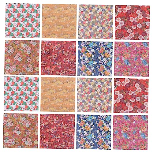 HOMSFOU 180 Blatt Doppelseitiges Origami Papier Japanisches Faltpapier für Diy Bastelprojekte Quadratische für Kreative Handarbeiten und Feste von HOMSFOU