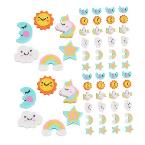 HOMSFOU 180 Stück Mini Radiergummis Kawaii Tierform Wolken Mond Sterne Verschmierungsfrei Präzises Entfernen für Schule Büro Partybelohnungen Vielseitig für Schüler HOMSFOU 180 Stück Mini Radiergummis Kawaii Tierform Wolken Mond Sterne Verschmierungsfrei Präzises Entfernen für Schule Büro Partybelohnungen Vielseitig für Schüler von HOMSFOU