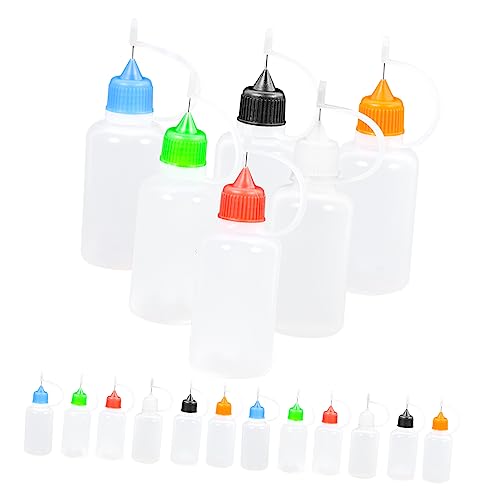 HOMSFOU 18Stücke Applikatorflaschen mit Flüssigkeitsspender für Kleber und Farben für DIY Projekte und Präzise Anwendungen HOMSFOU 18Stücke Applikatorflaschen mit Flüssigkeitsspender für Kleber und Farben für DIY Projekte und Präzise Anwendungen von HOMSFOU