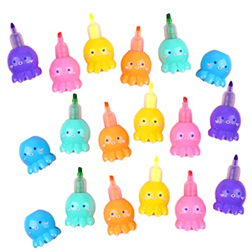 HOMSFOU 18Stücke Cartoon Highlighter Tragbare Fluoreszierende Marker für Schule und Büro Witzige Schreibwaren für Notizen DIY Karten und Kreative Projekte HOMSFOU 18Stücke Cartoon Highlighter Tragbare Fluoreszierende Marker für Schule und Büro Witzige Schreibwaren für Notizen DIY Karten und Kreative Projekte von HOMSFOU