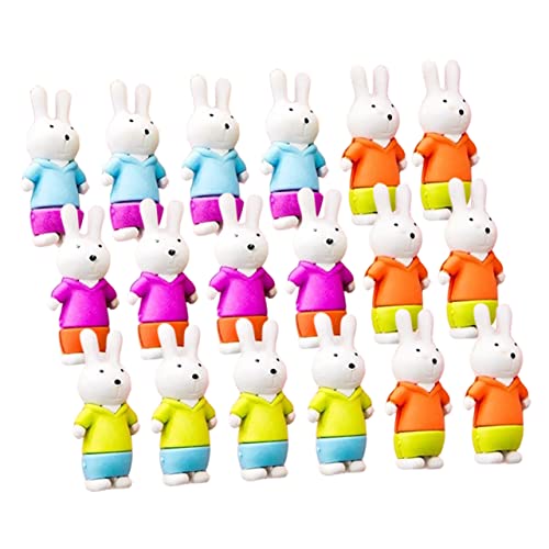 HOMSFOU 18Stücke Cartoon Tier Radiergummis Für Lustige Hasen Designs Als Mitgebsel Für Kindergeburtstage Studentenpreise Und Party Gefälligkeiten Bunten Farben HOMSFOU 18Stücke Cartoon Tier Radiergummis Für Lustige Hasen Designs Als Mitgebsel Für Kindergeburtstage Studentenpreise Und Party Gefälligkeiten Bunten Farben von HOMSFOU