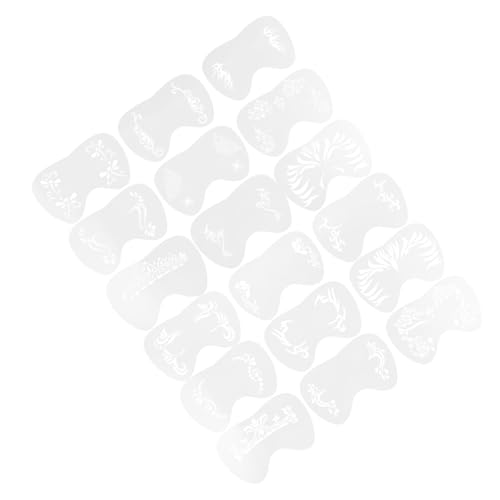 HOMSFOU 18Stücke Teiliges Gesichtsschablonen für Gesichts und Körperbemalung Wiederverwendbare DIY Malschablonen für Partys Karneval und Kunstprojekte HOMSFOU 18Stücke Teiliges Gesichtsschablonen für Gesichts und Körperbemalung Wiederverwendbare DIY Malschablonen für Partys Karneval und Kunstprojekte von HOMSFOU