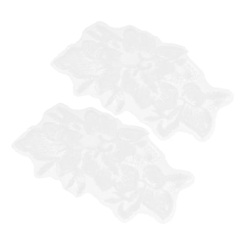 HOMSFOU 1Paar Blumenförmige Kleidungsflicken Aufnäher Für Kleidung Dekorative Patches Für Shirts Hosen Und Mäntel Zum Reparieren Und Verzieren Von Kleidung von HOMSFOU