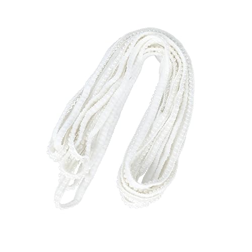 HOMSFOU 1Rolle DIY Perlspitzenband Für Bekleidungszubehör Weißes Stoffspitzenband Für Kleidungsdekorationen Für Umstandsmode Und Kinderkleidung von HOMSFOU