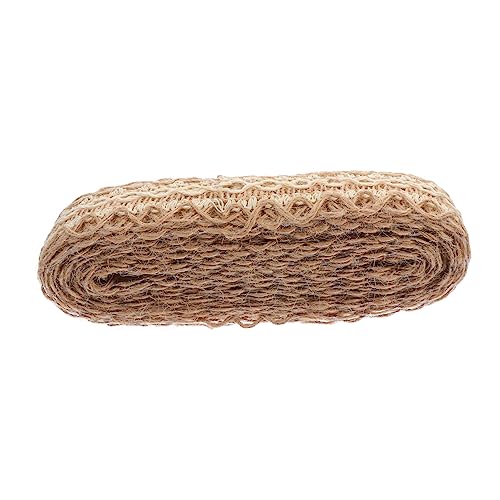 HOMSFOU 1Rolle Dekoratives Jute Band Für DIY Projekte Breites Strapazierfähiges Bastelmaterial Für Geschenkverpackungen Und Handarbeiten Für Zuhause Und Schneiderläden HOMSFOU 1Rolle Dekoratives Jute Band Für DIY Projekte Breites Strapazierfähiges Bastelmaterial Für Geschenkverpackungen Und Handarbeiten Für Zuhause Und Schneiderläden von HOMSFOU