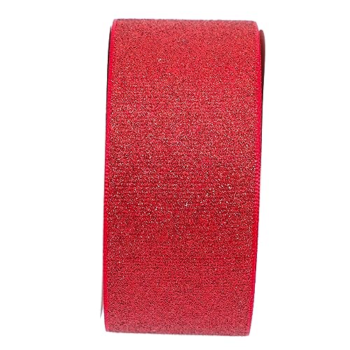 HOMSFOU 1Rolle Dekoratives Kuchenband Geschenkband für Festtagsdekoration Yards Breit Individuell Zuschneidbar Glänzende Oberfläche von HOMSFOU