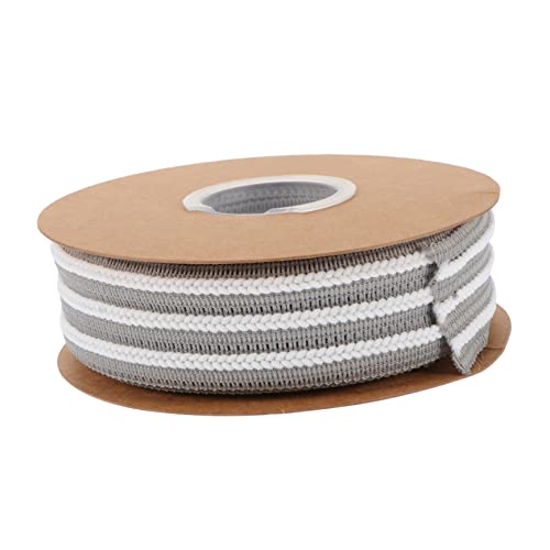 HOMSFOU 1Rolle Geschenkbänder Gestreiftes Satinband Für DIY Geschenkverpackungen Breit Yards Dekoration Und Bastelprojekte von HOMSFOU