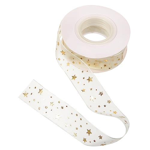 HOMSFOU 1Rolle Geschenkband Feinem Dekoratives Sternband für DIY Projekte für Hochzeiten Geburtstagsfeiern und Weihnachtsdeko Vielseitig Einsetzbar HOMSFOU 1Rolle Geschenkband Feinem Dekoratives Sternband für DIY Projekte für Hochzeiten Geburtstagsfeiern und Weihnachtsdeko Vielseitig Einsetzbar von HOMSFOU