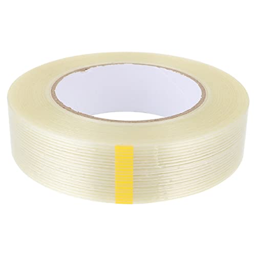 HOMSFOU 1Rolle Glasfaserband Transparentes Verstärktes Klebeband Für Verpackungen Versand Und Bündelung Für Hochwertige Langlebige von HOMSFOU