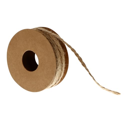 HOMSFOU 1Rolle Hanfband Yards Dekoratives Geschenkband Natürlichem Für DIY Bastelprojekte Floristik Und Geschenkverpackungen Für Hochzeiten Und Besondere Anlässe von HOMSFOU