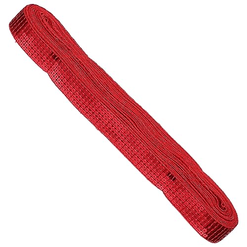 HOMSFOU 1Rolle Reihen Pailletten Borte Für Yards Rote Dekorative Verkleidungszubehör Für Handwerkliche Gestaltungen Und Projekte HOMSFOU 1Rolle Reihen Pailletten Borte Für Yards Rote Dekorative Verkleidungszubehör Für Handwerkliche Gestaltungen Und Projekte von HOMSFOU