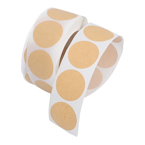 HOMSFOU 1Rolle Runde Formaufkleber Selbstklebende DIY Sticker für Geschenkverpackungen Dekoration und Bastelprojekte für Valentinstag und Persönliche Anlässe von HOMSFOU