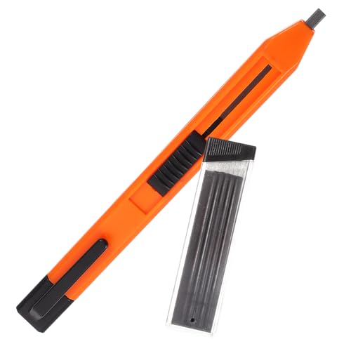 HOMSFOU 1Satz Automatischer Druckbleistift Mit Nachfüllminen Ingenieurstift Für Präzises Zeichnen Langlebiger Holzbearbeitungsmarker Mit Radiergummi Für Handwerk Und Konstruktion von HOMSFOU