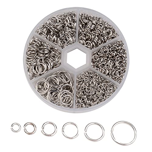 HOMSFOU 1Satz DIY Schmuckzubehör Teiliges Bastelset mit Unterschiedlichen Langlebigem Eisen für Armbänder Schlüsselanhänger und Praktische HOMSFOU 1Satz DIY Schmuckzubehör Teiliges Bastelset mit Unterschiedlichen Langlebigem Eisen für Armbänder Schlüsselanhänger und Praktische von HOMSFOU