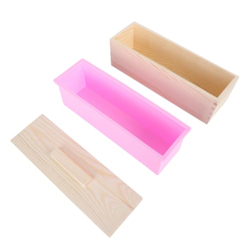 HOMSFOU 1Satz Holzkasten Für Praktische Aufbewahrungsbox Holz Für Kuchen Und Backzubehör Zuverlässiger Lagerbehälter Für Verschiedene Anlässe von HOMSFOU