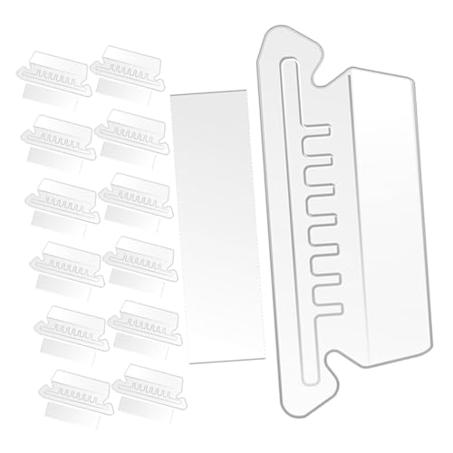 HOMSFOU 1Satz Index Dateimappen Transparente für Hängemappen Wiederverwendbar zur Schnellen Klassifizierung und Identifizierung von Dokumenten von HOMSFOU