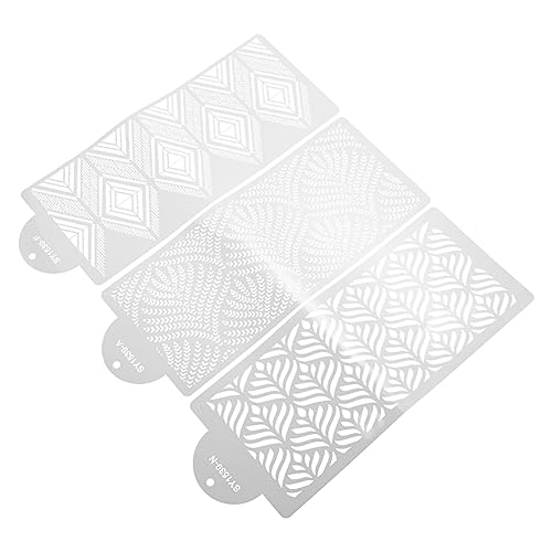 HOMSFOU 1Satz Kuchenschablonen DIY Vorlagen Für Kuchen Dekoration Für Tortendeko Mit Weizenmuster Einfache Anwendung Für Backliebhaber HOMSFOU 1Satz Kuchenschablonen DIY Vorlagen Für Kuchen Dekoration Für Tortendeko Mit Weizenmuster Einfache Anwendung Für Backliebhaber von HOMSFOU