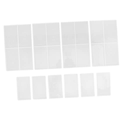 HOMSFOU 1Satz Silikonform Für Tarotkartenanhänger Flexible Gießform Für DIY Hausdekor Langlebig Klebend Für Kunsthandwerk Und Kompatibel Mit Epoxidharz von HOMSFOU