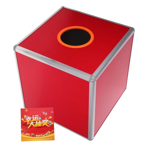 HOMSFOU 1Stück Aluminiumlegierung Lotteriebox Quadratische Aufbewahrung für Unternehmensveranstaltungen Vielseitig Einsetzbar für Spenden Abstimmungen und Umweltfreundliches HOMSFOU 1Stück Aluminiumlegierung Lotteriebox Quadratische Aufbewahrung für Unternehmensveranstaltungen Vielseitig Einsetzbar für Spenden Abstimmungen und Umweltfreundliches von HOMSFOU