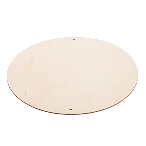 HOMSFOU 1Stück DIY Holzplatte Rund Unbehandelte Holzscheibe für Bastelprojekte Malerei und Hochzeitsverzierungen Robuste Oberfläche für Erwachsene HOMSFOU 1Stück DIY Holzplatte Rund Unbehandelte Holzscheibe für Bastelprojekte Malerei und Hochzeitsverzierungen Robuste Oberfläche für Erwachsene von HOMSFOU