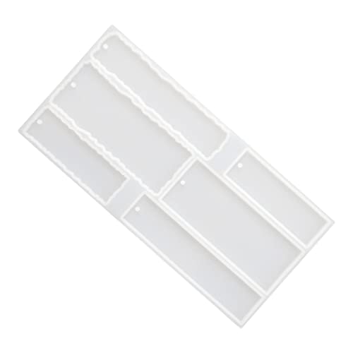 HOMSFOU 1Stück DIY Lesezeichen Silikonform Dekorative Gießform für Unregelmäßige Lesezeichen Sicher und Langlebig Bastelprojekte zu Hause Leicht zu Lagern HOMSFOU 1Stück DIY Lesezeichen Silikonform Dekorative Gießform für Unregelmäßige Lesezeichen Sicher und Langlebig Bastelprojekte zu Hause Leicht zu Lagern von HOMSFOU