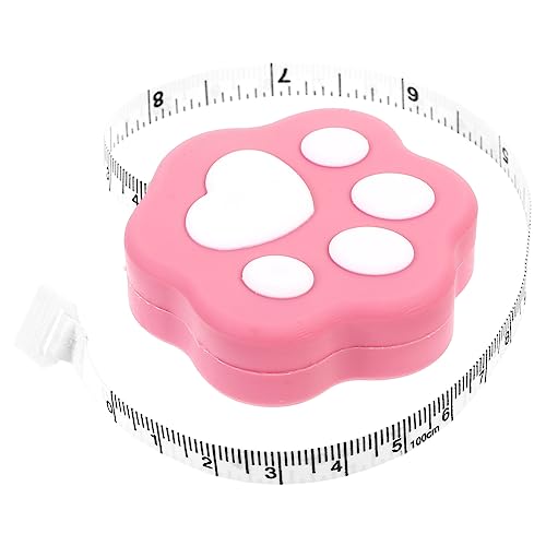HOMSFOU 1Stück Katzenpfoten Maßband Tragbares Körpermesswerkzeug Flexibel und Leicht zu Lesen für Mode und DIY Projekte Buntem Design HOMSFOU 1Stück Katzenpfoten Maßband Tragbares Körpermesswerkzeug Flexibel und Leicht zu Lesen für Mode und DIY Projekte Buntem Design von HOMSFOU