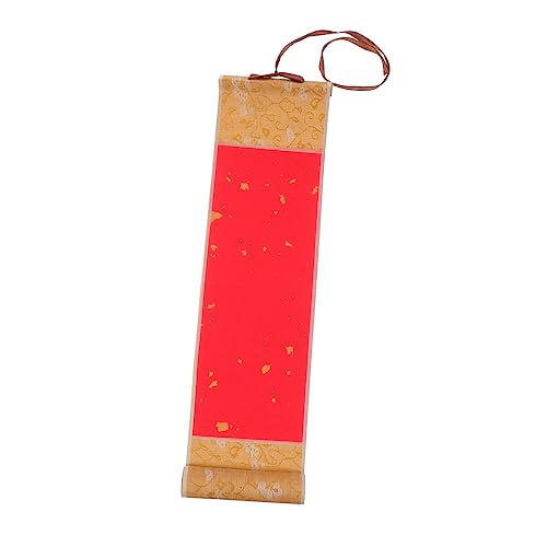 HOMSFOU 1Stück Leere Chinesische Malerei Scroll Kalligraphiepapier für Schreiben für Pinselmalerei Geschenkidee für Malereiliebhaber HOMSFOU 1Stück Leere Chinesische Malerei Scroll Kalligraphiepapier für Schreiben für Pinselmalerei Geschenkidee für Malereiliebhaber von HOMSFOU