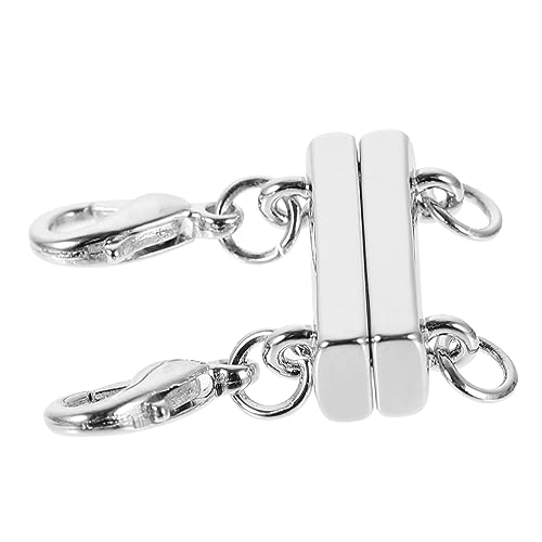 HOMSFOU 1Stück Magnetische Halskettenschnalle Multi Row Schnalle Für DIY Schmuckzubehör Umweltfreundliches Material Superstarker Magnetverschluss Für Armbänder Und Halsketten HOMSFOU 1Stück Magnetische Halskettenschnalle Multi Row Schnalle Für DIY Schmuckzubehör Umweltfreundliches Material Superstarker Magnetverschluss Für Armbänder Und Halsketten von HOMSFOU
