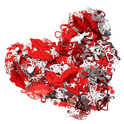 HOMSFOU 1Tasche Hochzeitskonfetti Romantische Dekoration für Hochzeit Valentinstag Brautparty Material Vielseitig Einsetzbar für Besondere Anlässe von HOMSFOU