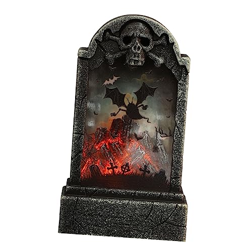 HOMSFOU 1stk Halloween-grabsteinlichter Halloween-grabsteinzeichen Geführte Grabsteine Halloween-schilder Einsätze Türdekoration Leuchtender Grabstein Beleuchtete Grabsteinlaterne Plastik HOMSFOU 1stk Halloween-grabsteinlichter Halloween-grabsteinzeichen Geführte Grabsteine Halloween-schilder Einsätze Türdekoration Leuchtender Grabstein Beleuchtete Grabsteinlaterne Plastik von HOMSFOU