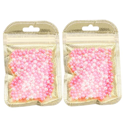 HOMSFOU 2 Packungen Diy Perlenmaterialien nicht Poröse Bunte Künstliche Perlen für Schmuckherstellung Basteln Haarclips und Festliche Dekorationen Rosa Vielseitig Einsetzbar HOMSFOU 2 Packungen Diy Perlenmaterialien nicht Poröse Bunte Künstliche Perlen für Schmuckherstellung Basteln Haarclips und Festliche Dekorationen Rosa Vielseitig Einsetzbar von HOMSFOU