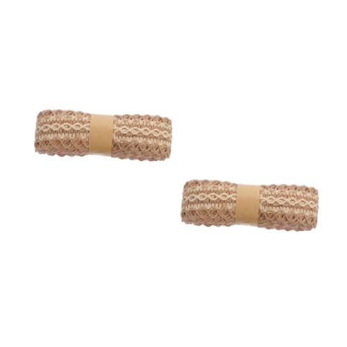 HOMSFOU 2 Rollen Diy Baumwoll Braid Trim Dekorative Borte für Handwerk Kleidung und Festtagsdekoration Langlebig Atmungsaktiv für Diy Projekte HOMSFOU 2 Rollen Diy Baumwoll Braid Trim Dekorative Borte für Handwerk Kleidung und Festtagsdekoration Langlebig Atmungsaktiv für Diy Projekte von HOMSFOU