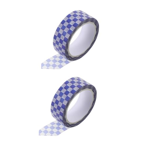 HOMSFOU 2 Rollen Kariertes Washi Tape Handgezeichnetes Dekorband für Scrapbooking und Diy Projekte Weiße Karo Design Selbstklebend Vielseitig Einsetzbar für und Dekoration HOMSFOU 2 Rollen Kariertes Washi Tape Handgezeichnetes Dekorband für Scrapbooking und Diy Projekte Weiße Karo Design Selbstklebend Vielseitig Einsetzbar für und Dekoration von HOMSFOU