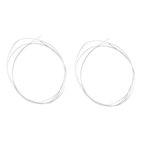 HOMSFOU 2 Rollen Kette Silber Flexibles Tragbares und Schneidbares Schmuckdraht für Diy Schmuckherstellung für Armbänder und Ringe Hautfreundlich und Langlebig von HOMSFOU