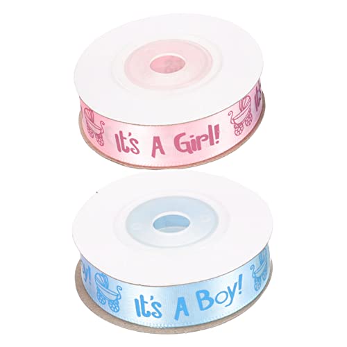 HOMSFOU 2 Rollen Taufband Paket für Material Rosa Babypartydekorationen grün Ripsband Wickelband Babypartyband Blumenband Bänder zum Basteln Geschenkband Kinderbänder Stoff HOMSFOU 2 Rollen Taufband Paket für Material Rosa Babypartydekorationen grün Ripsband Wickelband Babypartyband Blumenband Bänder zum Basteln Geschenkband Kinderbänder Stoff von HOMSFOU