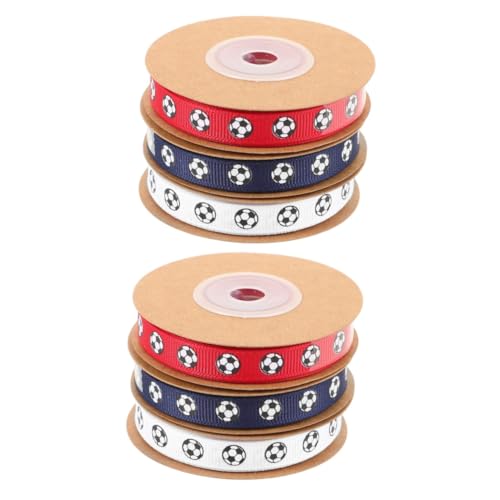 HOMSFOU 2 Sätze Abschlussgeschenkkrawatte Bänder Für Handwerk Grünes Band Verpackung Ripsband Schwarzes Band Party Diy Bastelband Bänder Zum Basteln Geschenkband Stoff 3 Rollen * 2 von HOMSFOU