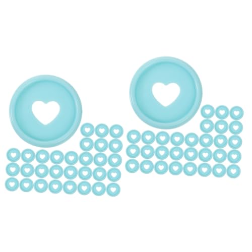 HOMSFOU 2 Sätze Binder Discs Macaron Farben Herz Loch Bindungsringe Für Notizbücher Und Planer Lose Blattausgabe Langlebig Und 30 Stück * 2 HOMSFOU 2 Sätze Binder Discs Macaron Farben Herz Loch Bindungsringe Für Notizbücher Und Planer Lose Blattausgabe Langlebig Und 30 Stück * 2 von HOMSFOU