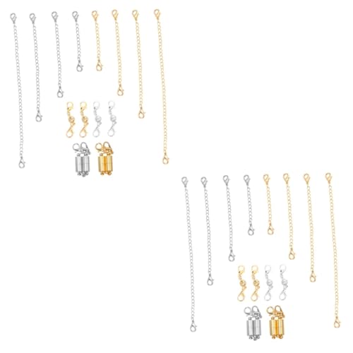 HOMSFOU 2 Sätze Cylindrische Magnetische Verschlüsse für Diy Schmuck Gold Silber Halskette Verlängerungskette mit Magnetverschluss Einfacher Schmuckverschluss für Armbänder HOMSFOU 2 Sätze Cylindrische Magnetische Verschlüsse für Diy Schmuck Gold Silber Halskette Verlängerungskette mit Magnetverschluss Einfacher Schmuckverschluss für Armbänder von HOMSFOU