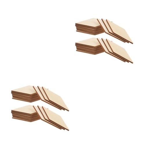 HOMSFOU 2 Sätze Diy Rhombus Holzstücke Handwerksmaterialien Hochwertigem Holz Für Kreative Bastelprojekte Und Heimdekoration Für Partys Und Weihnachten 30 Stück * 2 HOMSFOU 2 Sätze Diy Rhombus Holzstücke Handwerksmaterialien Hochwertigem Holz Für Kreative Bastelprojekte Und Heimdekoration Für Partys Und Weihnachten 30 Stück * 2 von HOMSFOU