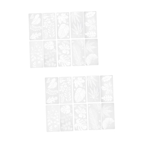 HOMSFOU 2 Sätze Diy Schablonen Für Selbstklebende Pflanzen Vorlagen Für Kreative Wandgestaltung Für Scrapbooking Und Bastelprojekte 10 Blätter * 2 HOMSFOU 2 Sätze Diy Schablonen Für Selbstklebende Pflanzen Vorlagen Für Kreative Wandgestaltung Für Scrapbooking Und Bastelprojekte 10 Blätter * 2 von HOMSFOU