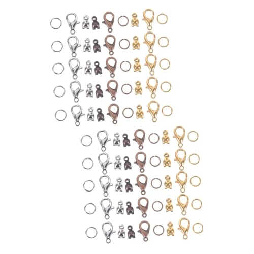 HOMSFOU 2 Sätze Diy Schmuckherstellungsset Teile Einschließlich Karabinerhaken Öffnungsringen und Verbindern und Rotbraun Armbänder und Bastelprojekte HOMSFOU 2 Sätze Diy Schmuckherstellungsset Teile Einschließlich Karabinerhaken Öffnungsringen und Verbindern und Rotbraun Armbänder und Bastelprojekte von HOMSFOU