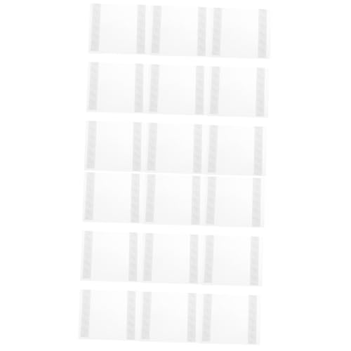 HOMSFOU 2 Sätze Dokumententaschen Wiederverwendbare Transparente Dokumentenbeutel Multifunktionale Aufbewahrung Für Büro Und Zuhause Geeignet Für Lotterietickets Und Wichtige 10 Stück * 2 von HOMSFOU