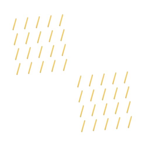 HOMSFOU 2 Sätze Eisstiel Süßigkeiten-schmelzstifte Cake-pops-sticks Winzig Eisstangen Party Wiederverwendbar Am Stiel Selber Machen Stöcke Für Kuchen -pops Acryl Golden 20 Stück * 2 HOMSFOU 2 Sätze Eisstiel Süßigkeiten-schmelzstifte Cake-pops-sticks Winzig Eisstangen Party Wiederverwendbar Am Stiel Selber Machen Stöcke Für Kuchen -pops Acryl Golden 20 Stück * 2 von HOMSFOU