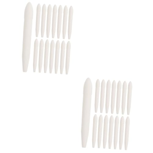 HOMSFOU 2 Sätze Ersatzstiftspitze Tipps Tinte Kunst Marker Pinselspitze Zeichnung Stiftspitzen Für Farbstifte Whiteboard-marker-stiftpunkte Ballaststoff Weiß 15 Stücke * 2 HOMSFOU 2 Sätze Ersatzstiftspitze Tipps Tinte Kunst Marker Pinselspitze Zeichnung Stiftspitzen Für Farbstifte Whiteboard-marker-stiftpunkte Ballaststoff Weiß 15 Stücke * 2 von HOMSFOU